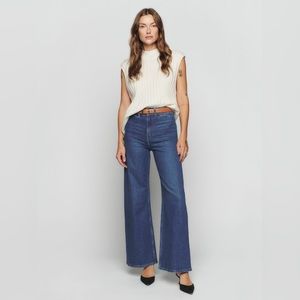 Reformation Thea High Rise Wide Leg Jeans